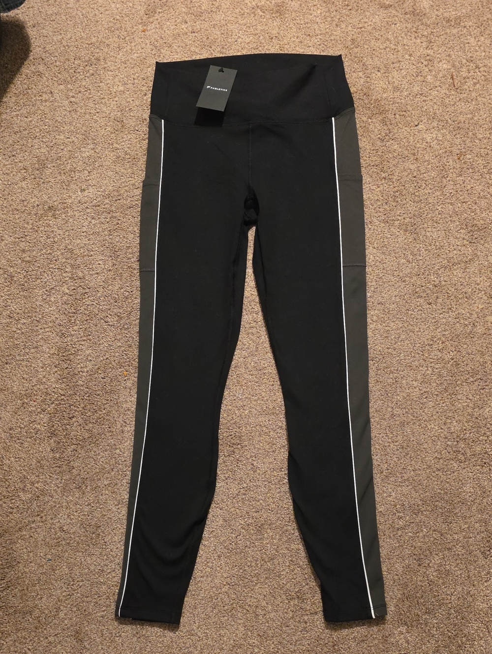 Fabletics PowerHold Leggings Black Medium NWT
